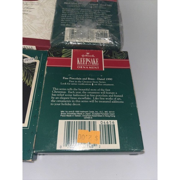 Lot of 4 Hallmark Keepsake Ornaments NIB 4B - Picture 6 of 10